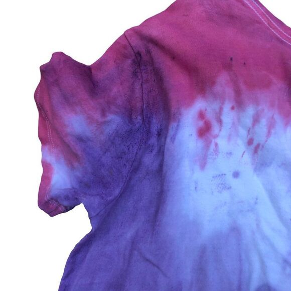 TIE Dyed True Religion Shirt Small Big Chief V Neck - Picture 8 of 9